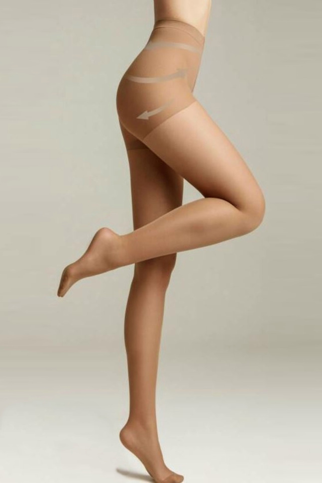 Колготки жен,8с-61сп,active40(натуральный,беж,,матовые корректирующие шорты), (6)