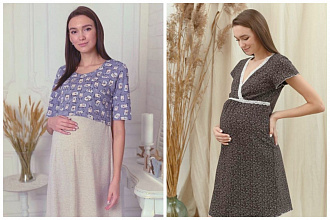 Рекомендуем вам комфортные модели сорочек, разработанных специально для беременных женщин
