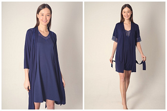 Коллекция «Blue Night» от Almando Melado – это поэзия ночи в вашем домашнем гардеробе Коллекция «Blue Night» от Almando Melado – это поэзия ночи в вашем домашнем гардеробе