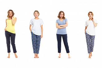 Удобные домашние брюки Удобные домашние брюки