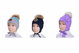 Шапочки с завязками от «Артель» Шапочки с завязками от «Артель»