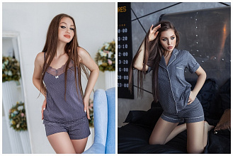 Романтичная коллекция пижам от «Serge» Романтичная коллекция пижам от «Serge»