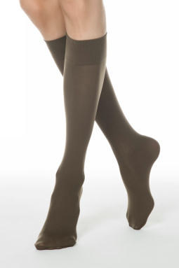 Гольфы жен,8С-9СП,microfibra50(shade,корич,,), (23-25)