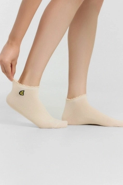 Носки жен,223004k,1983(нюдовый,беж,,дольки лимона), (25-27)