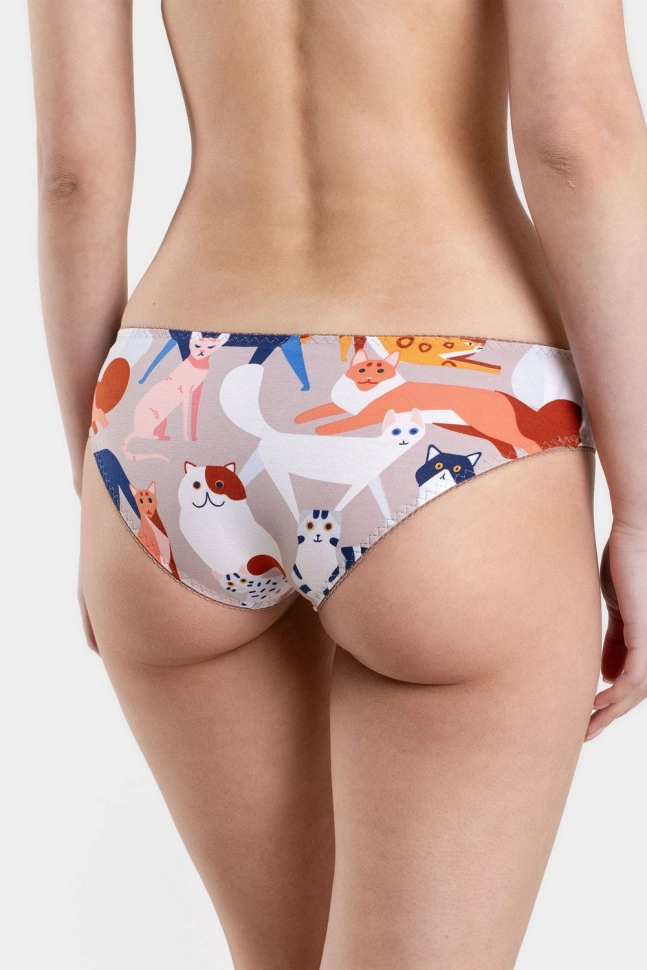 Трусы жен,s4828,s4828/72(мурлыки,беж,,мурлыки 10-0309-01), (42)