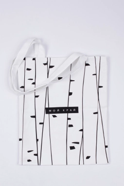 Сумка жен,в973899,-(белый+мой край,бел,,березы) (33х38)