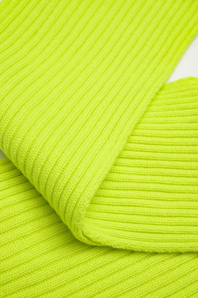 Шарф жен,6083-22,-(желтый неон,жел,,), (160х17)