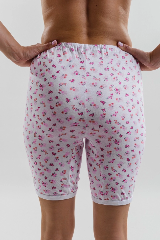 Панталоны жен,в007006,-(ярко-розовые кружки,бел,,), (52)