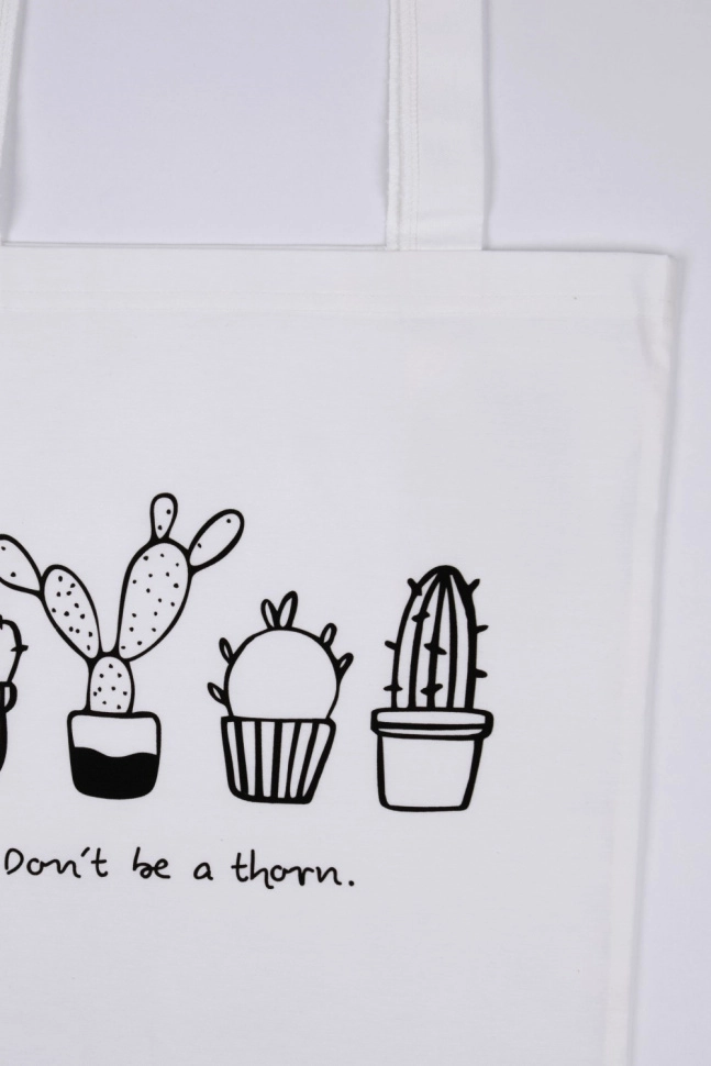 Сумка жен,в973899,-(молочный+четыре кактуса,молоч,,) (33х38)