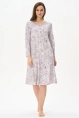 Сорочка ноч жен,s1550,s1550-p18.3f11(бежево-розовый,беж,,цветы), (46-164)