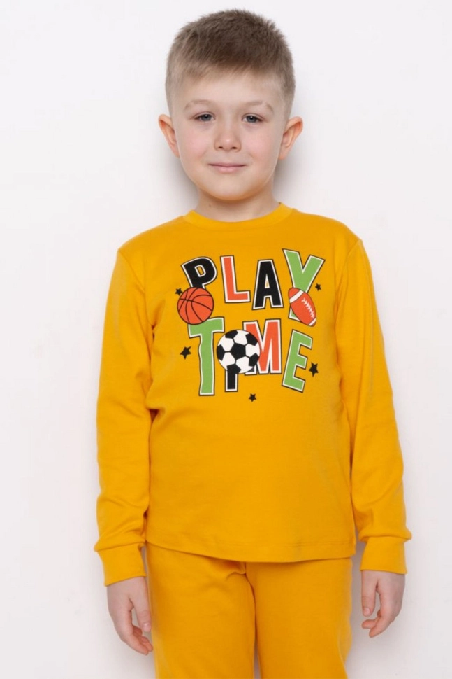 Пижама мал,85089,6h-335.1169(желтый,жел,,play time), (28-104)