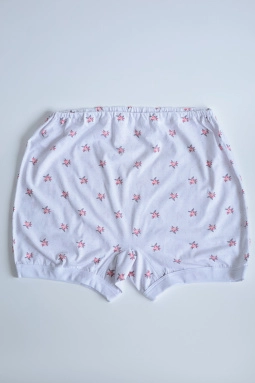 Панталоны жен,в007005,-(персиковые ягодки,бел,,), (56)