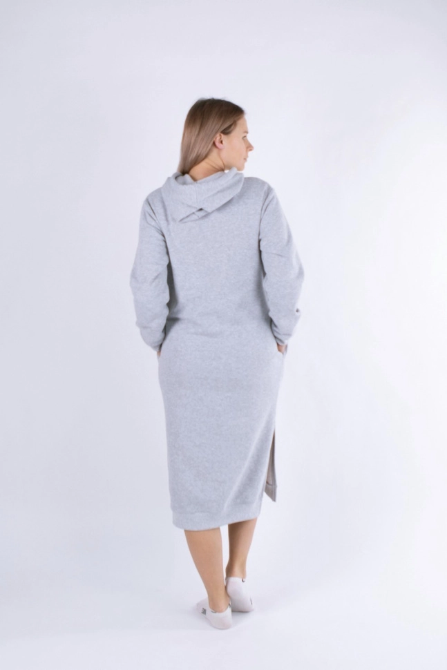 Платье жен,в726122,-(меланж,сермел,,), (44-158,164)