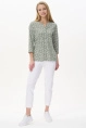 Джемпер жен,k1351,k1351-p72.4s03(оливковый,зел,,бел цветы), (60-164)