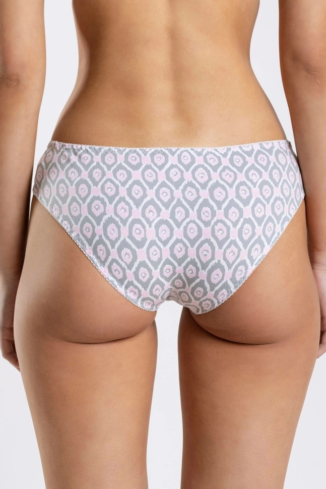 Трусы жен,s4828,s4828/53(жемчужное плетение,серый с рис. 0300140,сер,,), (42)