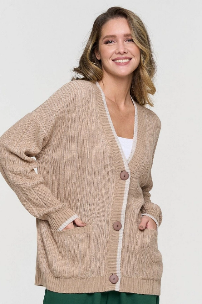 Жакет жен,9232-91003,-(латте/св.бежевый,беж,,), (42-44-158,164)