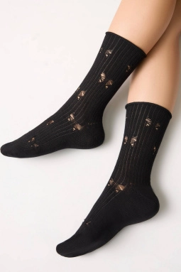 Носки жен,24с-99сп,628(черный,чер,,), (23-25)