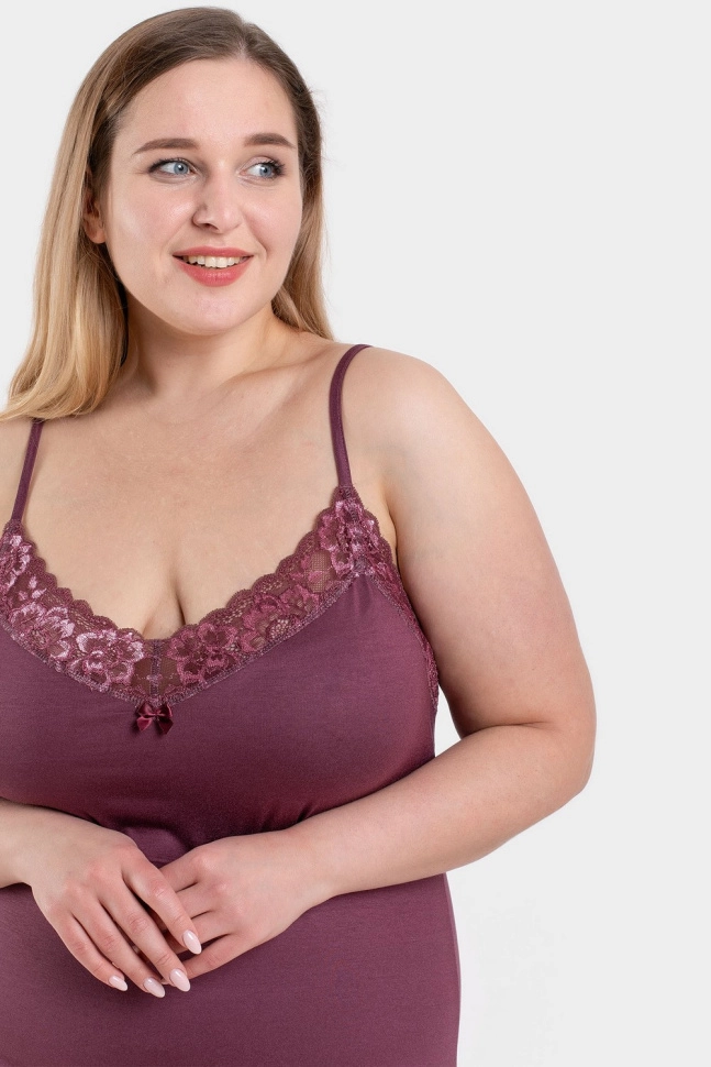 Майка жен,s6033,s6033/20,s6033/19(сливовое вино,бордо,,), (46-170)