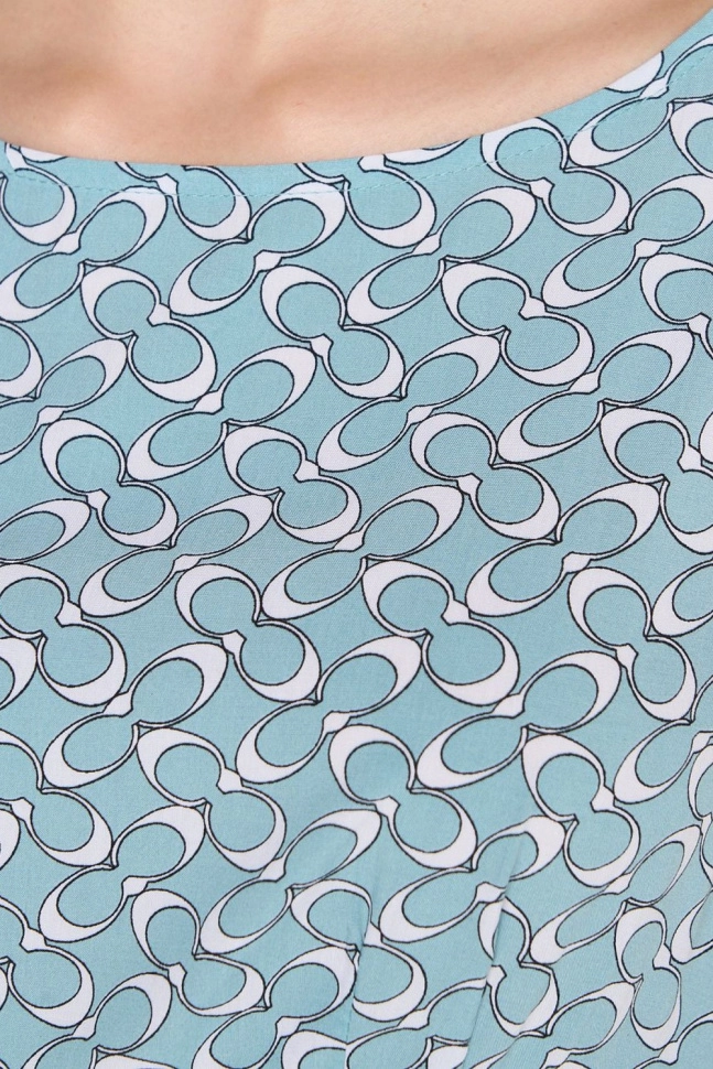 Платье жен,5231-3787,-(калейдоскоп мята,бир,,калейдоскоп), (46-158,164)