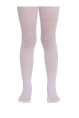Колготки дев,16С-48СП,jasmine20(bianco,бел,,цветы), (116,122-17-18)