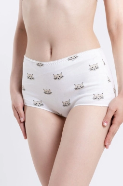 Трусы жен,s4375,s4375/90(взгляд дикой кошки,молоч,,Взгляд лесной кошки), (44)