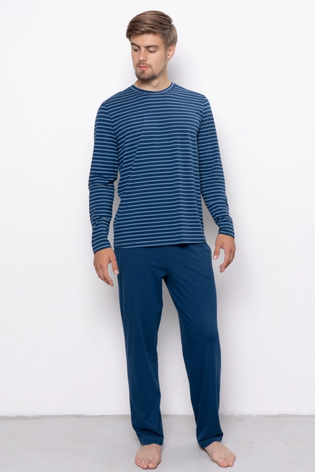 Брюки муж,50155,1h-737(темно-синий,син-т,,), (50-182,188)