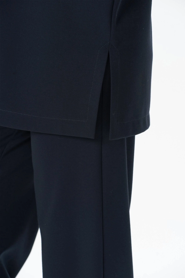 Жакет жен,f1040,f1040-o59.3f02(тёмно-синий,син-т,,), (44-164)