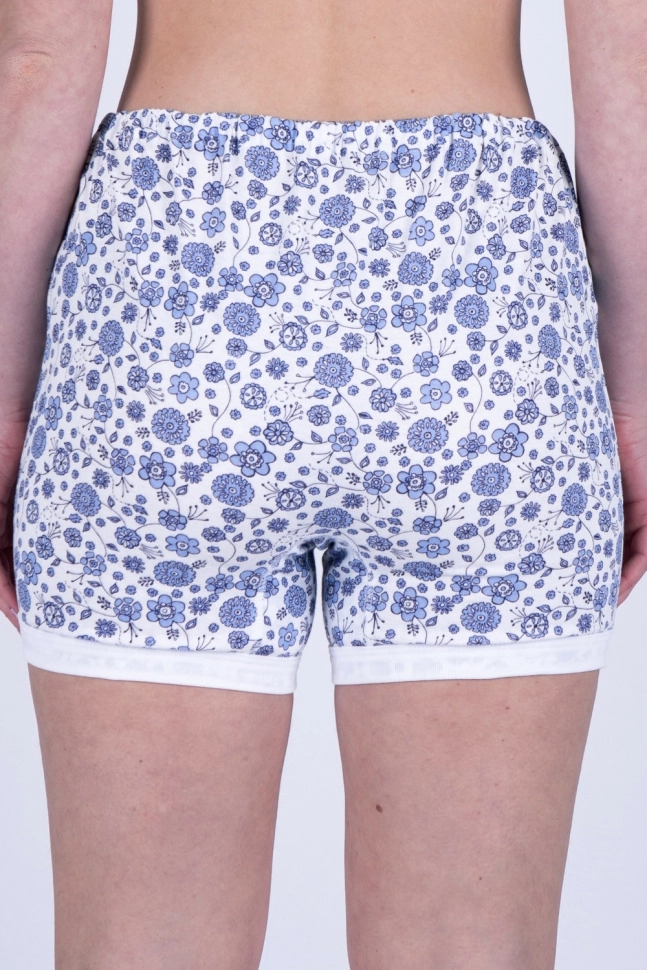 Панталоны жен,в007005,-(цветочный абажур голубой,бел,,), (60)