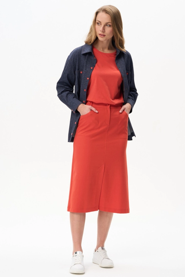 Жакет жен,j1240,j1240-d50.6s03(синий,синмел,,красн кнопки), (44-164)