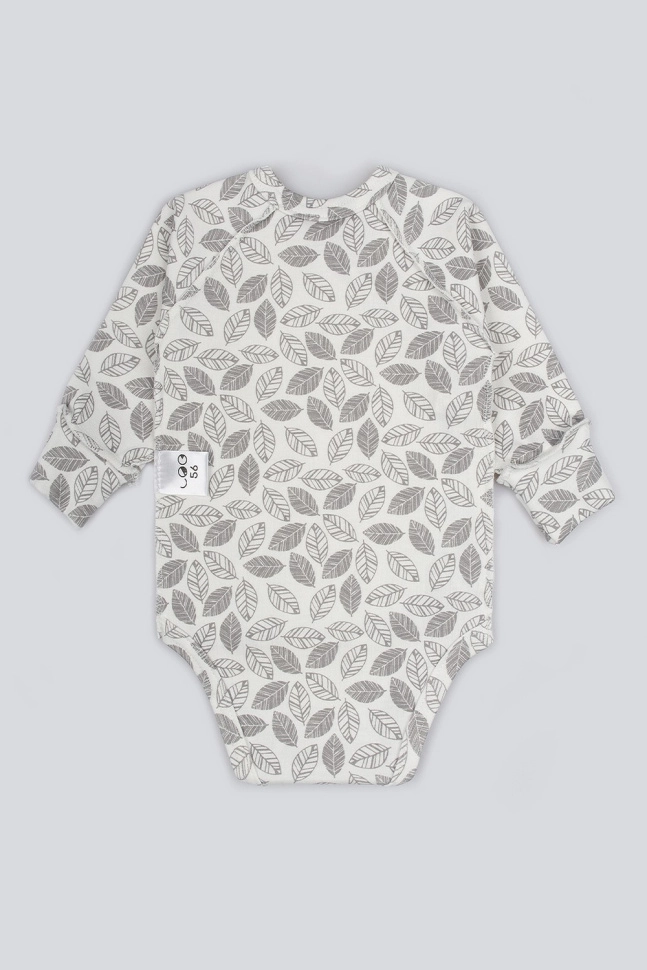 Боди мал,1001а-17,-(фисташковый/молочный,молоч,,листья сер), (20-56)