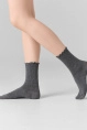 Носки жен,21283k,1719(т.серый меланж,антрац,,рюша), (25-27)