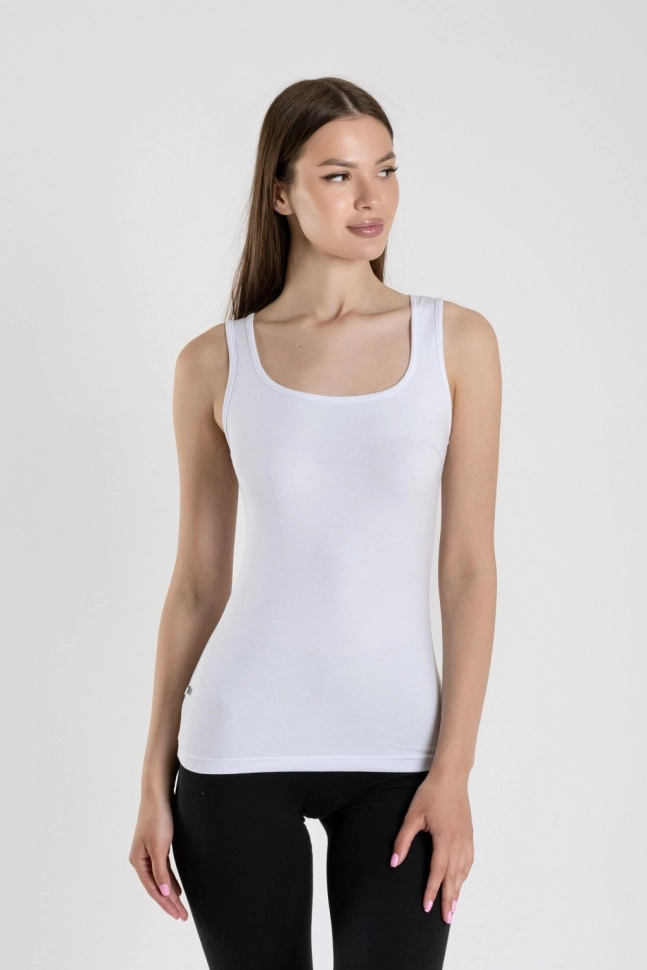 Майка жен,s6147,s6247,s6147/07,s6247/32,s6247/21(белый 001, белый 002,бел,,160гр), (58-170)