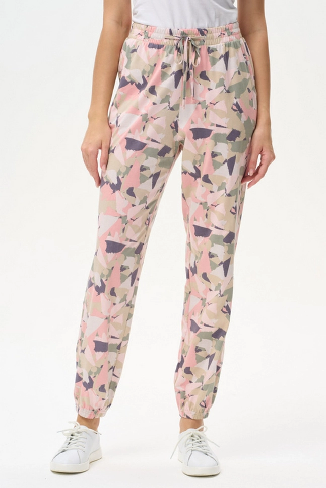 Брюки жен,b0222,b0222-a11.5s09(мультиколор,роз-св,зел-св,абстракция), (46-164)