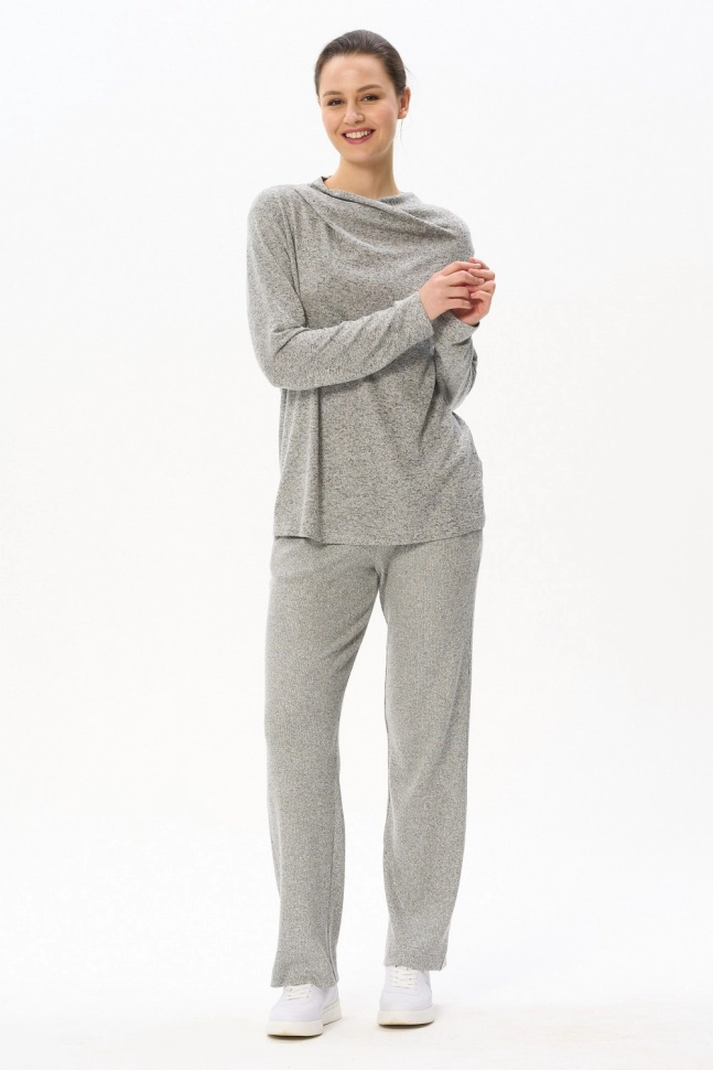 Брюки жен,b4613,b4613-m90.4f06(серый,сермел,,), (44-164)