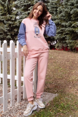 Костюм жен,30117/50096,1f-520.1133/2f-(розовый,роз-св,син,мотоцикл), (46-170)