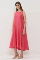 Платье жен,5241-3799,-(розовый коралл,роз,,), (46-158,164)