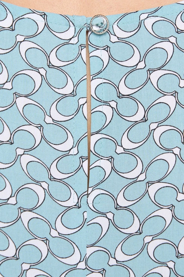 Платье жен,5231-3787,-(калейдоскоп мята,бир,,калейдоскоп), (46-158,164)