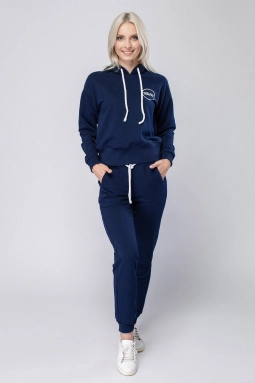 Джемпер жен,s6509,s6509/2(тёмно-синий,син-т,,принт SF), (46-170,176)