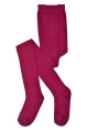 Колготки дев,с662,-(бордовый,бордо,,ромбы зигзаги полосы), (134,140-20-21)