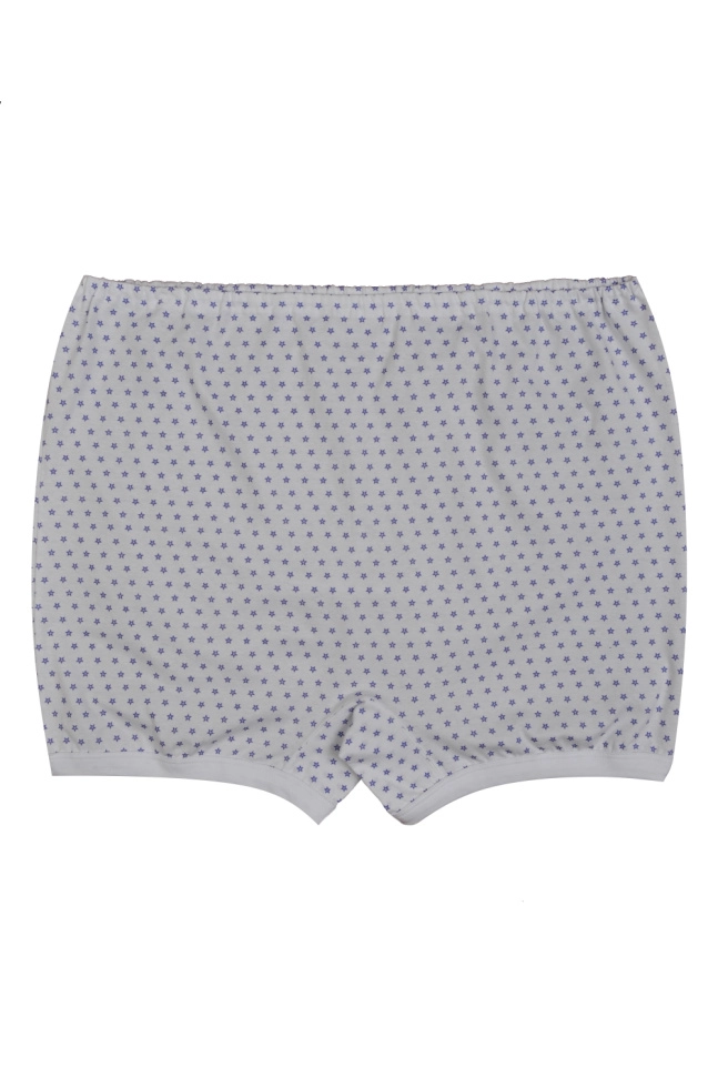 Панталоны жен,в007005,р000023,-(звёздный цветочек голубой,бел,,син звезды), (70)