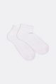 Носки жен,25366cby,22366c,20366c,1516(белый,бел,,фактур полосы), (23-25)