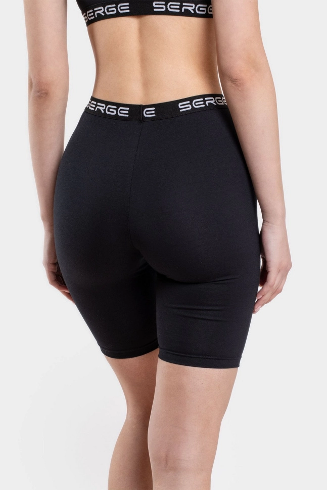 Шорты жен,s6603,s6603/51,s6603/44(чёрный 210 гр.,чер,,), (58-170,176)