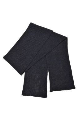 Шарф жен,6083-22,-(антрацит dark grey melange729 ASCONA 26/2,антрац,,меринос спецзаказ), (160х18)