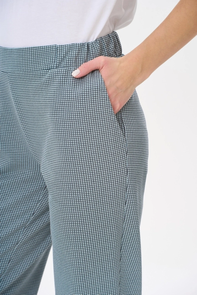 Брюки жен,b0481,b0481-c61.4s04(мятный,зел,,чер клетка), (54-164)