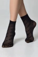 Носки жен,23с-77сп,-(nero,чер,,надписи), (23-25)