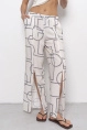 Брюки жен,50165,1f-010(экрю,молоч,,прерывистые линии), (46-170)