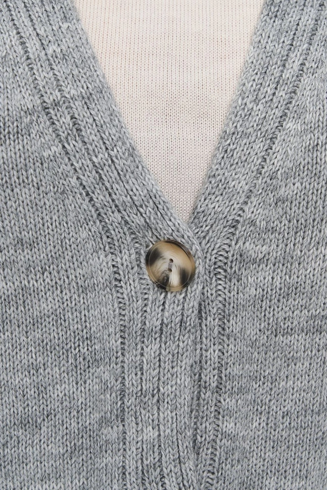 Жилет жен,5252-1801,-(св. серый меланж,сермел,,), (46-48-158,164)