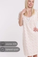 Сорочка ноч жен,s8117,s8149,s8149/22(молочный с рис. 7483,молоч,,батистовый напев 7483/v06), (50-170)