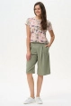 Шорты жен,b0681,b0681-o92.5s09(серо-зелёный,зел-св,,), (44-164)