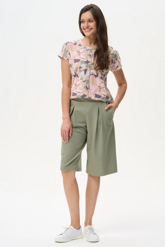 Шорты жен,b0681,b0681-o92.5s09(серо-зелёный,зел-св,,), (44-164)